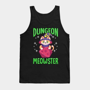 Funny Dungeon Meowster Tank Top